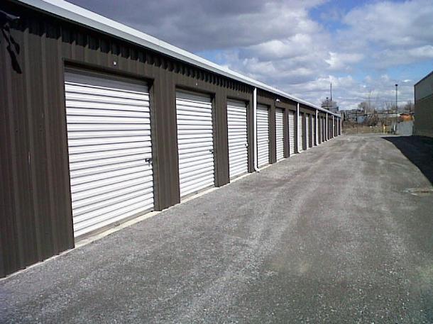 Warden Self Storage paved outdoor drive-up storage facility and units in Scarborough, Ontario